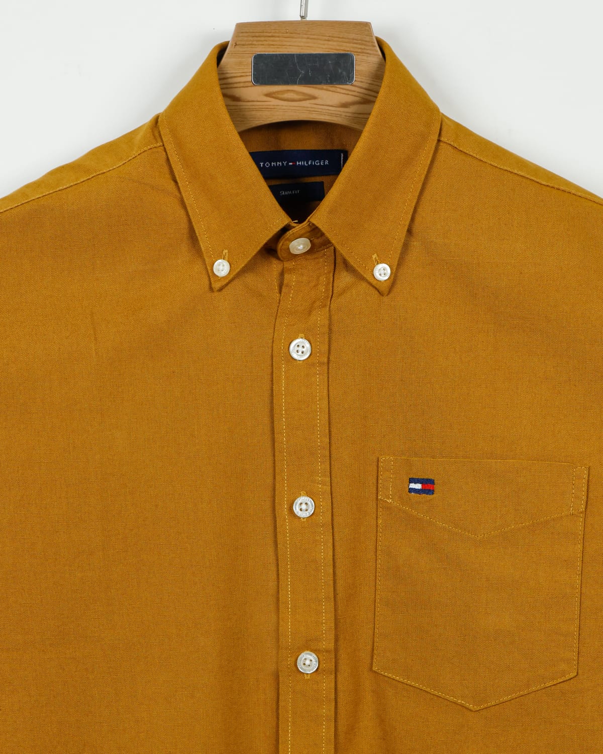 Premium Oxford Cotton Slim Fit Shirt |Mustard Yellow